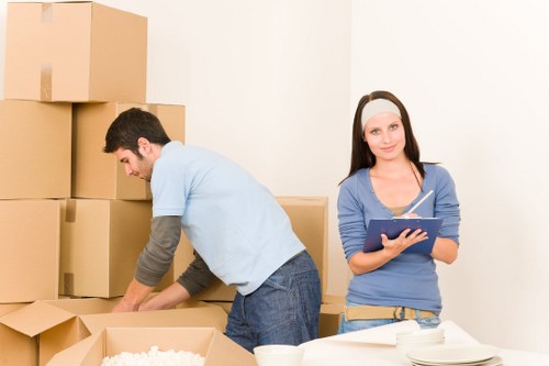 Preparation checklist and packing supplies for secure storage in Highbury