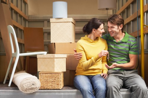 Packing and loading service for a Highbury home relocation